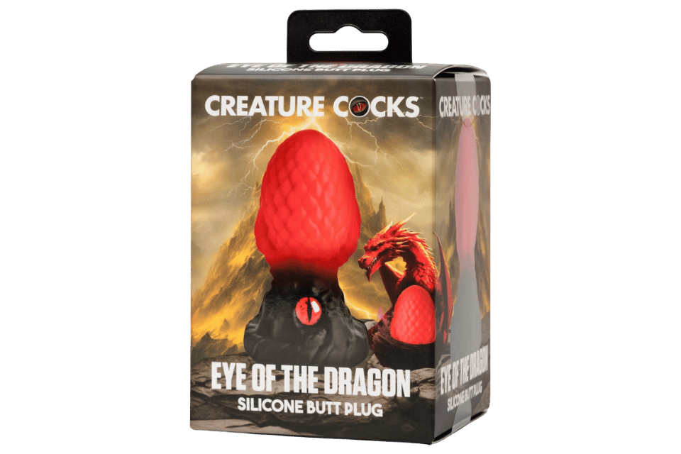 Creature Cocks Eye of the Dragon Red Silicone Butt Plug: My Unfiltered 11-Day Verdict