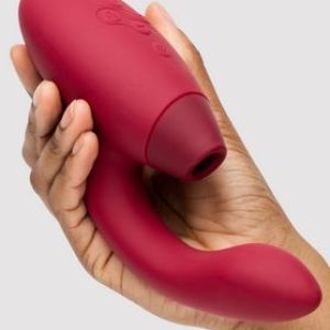 Womanizer Red Duo Rechargeable G-Spot and Clitoral Stimulator